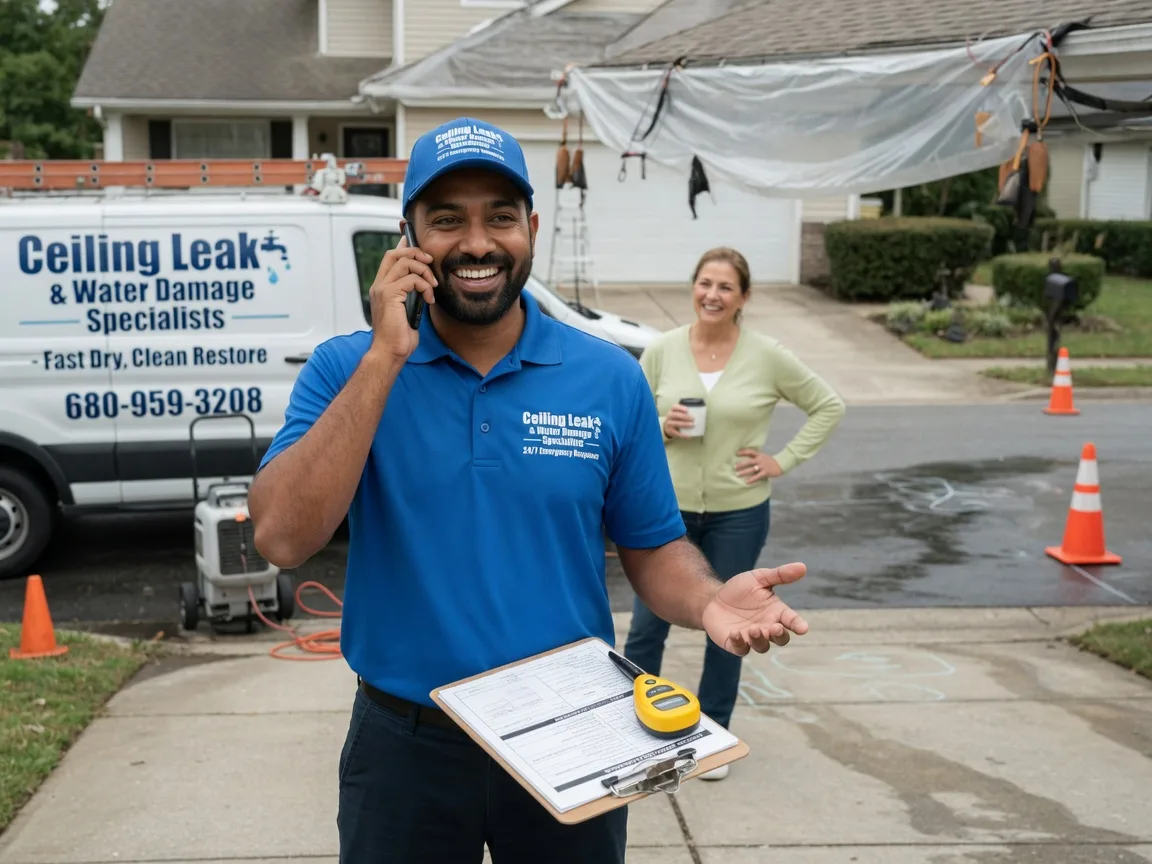 Ceiling Leak Cleanup North Las Vegas, NV FAQs